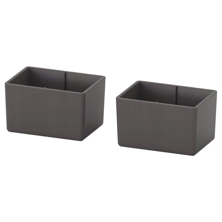IKEA IVAR KOŃCÓWKA OCHRONNA MEBLOWA SZARA 2 SZT.