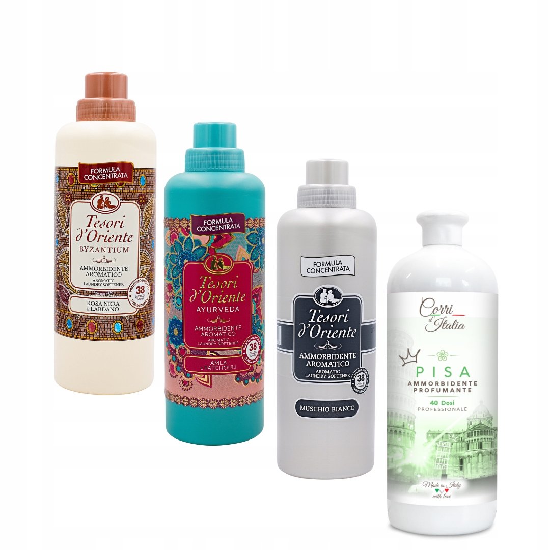 Zestaw WYJĄTKOWYCH płynów do płukania Corri i Tesori BAM+P