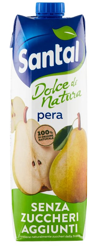 Nektar gruszkowy Dolce Natura Pera Senza Zuccheri Aggiunti 1l - Santal