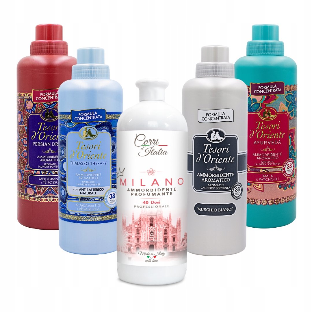 Zestaw WYJĄTKOWYCH płynów do płukania Corri i Tesori PTMA+M