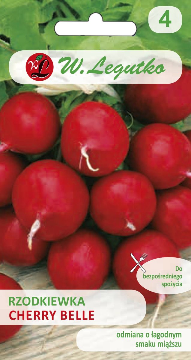 Nasiona Rzodkiewka Cherry Belle 10g - W.Legutko