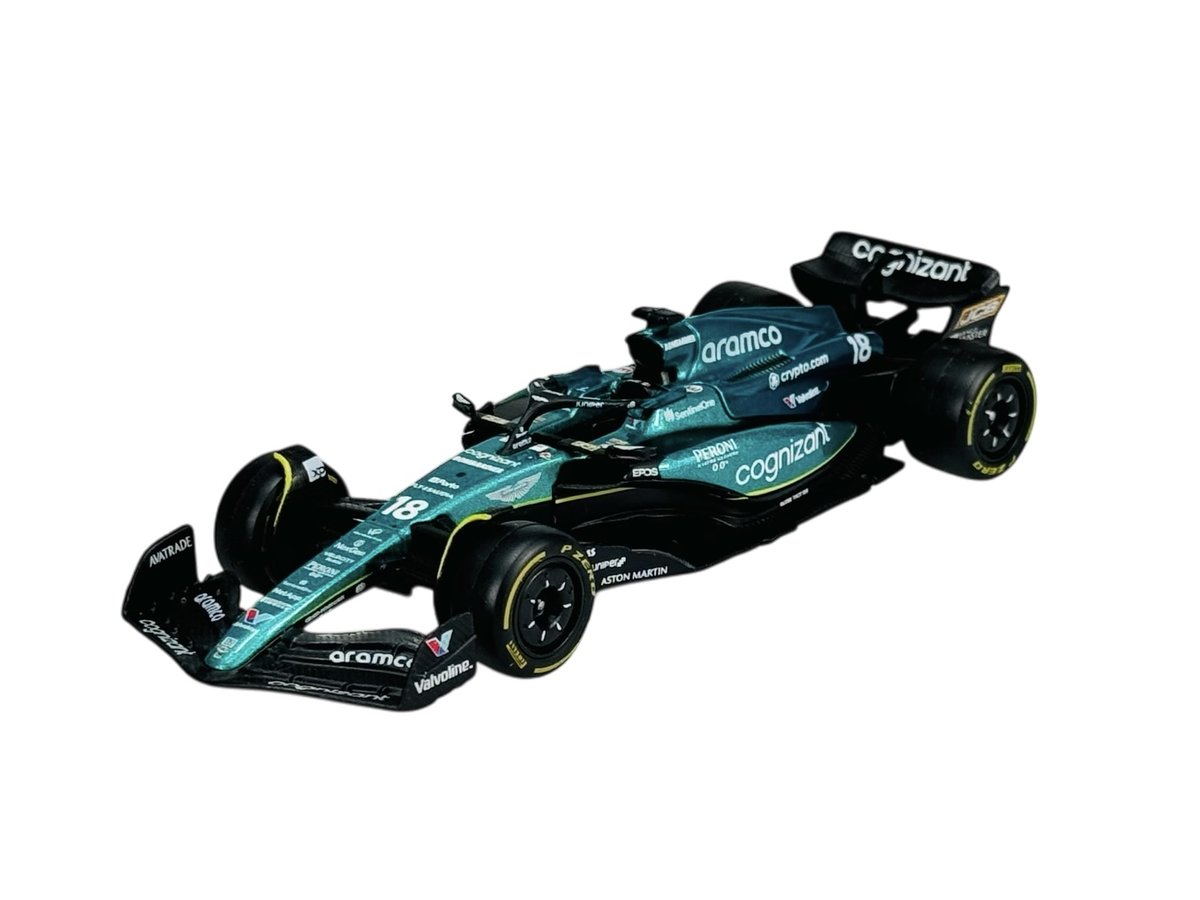 BBURAGO 2023 ASTON MARTIN AMR23 #18 LANCE STROLL 38090 1:43