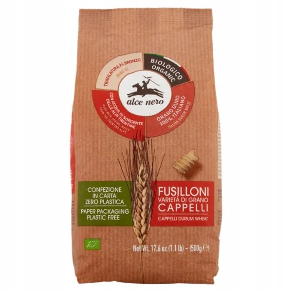Makaron Fusilli S. Cappelli 500g - Alce Nero BIO