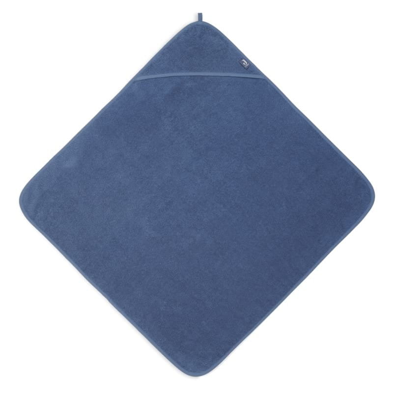 Ręcznik Kąpielowy Z Kapturem Jollein 75 X 75 Cm Frotte Jeans Blue