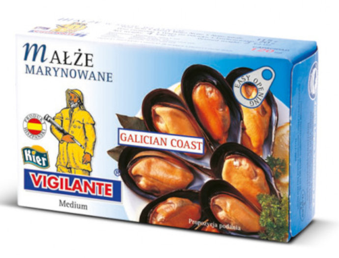 Małże marynowane Vigiliante 115g - Kier