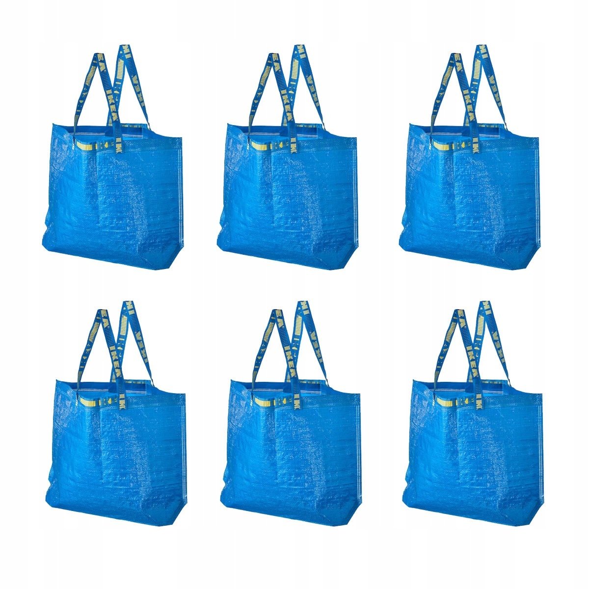 TORBA IKEA FRAKTA 36L NA ZAKUPY MOCNA 6 SZT.