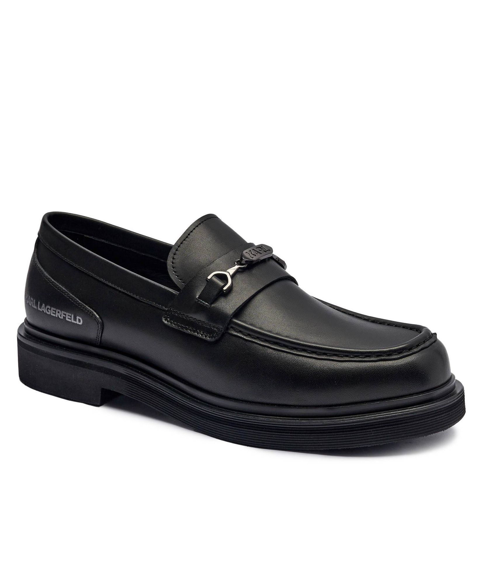 Karl Lagerfeld Skórzane loafersy KINGSTON