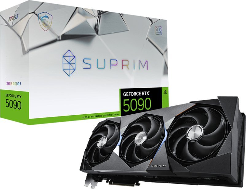 MSI GeForce RTX 5090 Suprim SOC 32GB GDDR7