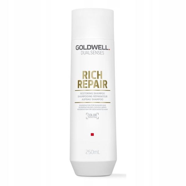 GOLDWELL Szampon ODBUDOWUJĄCY do włosów ZNISZCZONYCH RICH REPAIR 250ml