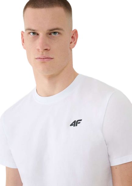 Koszulka Męska 4f Gładka Tshirt Bawełna Lato Shm2256 10s R. Xxl