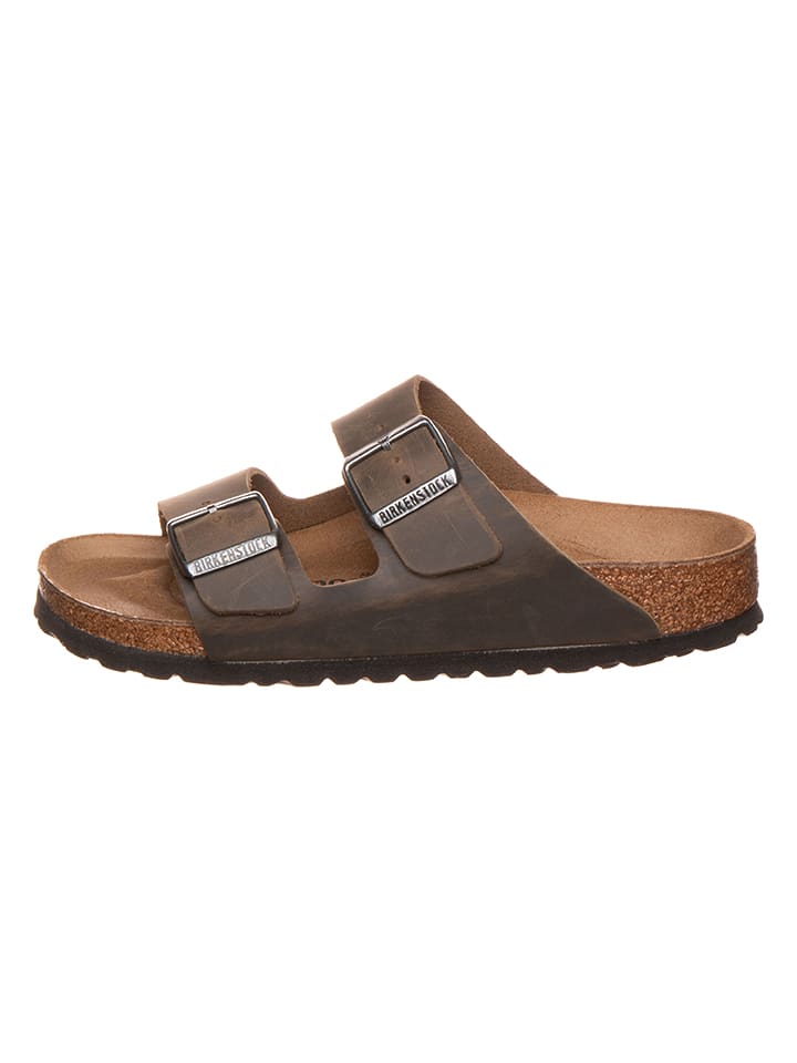 Birkenstock Skórzane klapki 