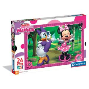 Puzzle 24 elementów. MAXI Super kolor. Minnie
