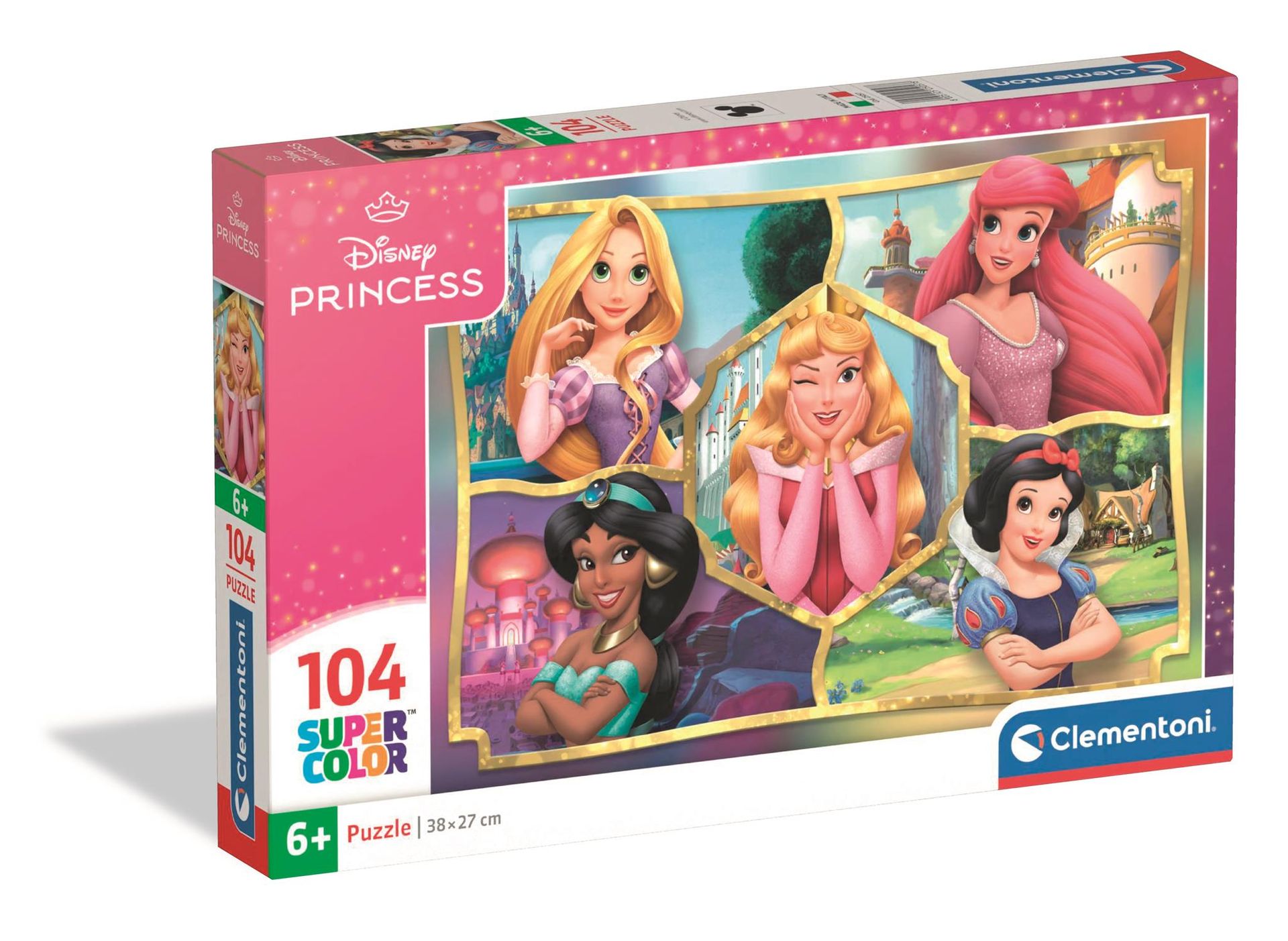 Puzzle 104 elementów. Super kolor. Princess 1