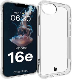 Bizon Elastyczne etui Case Salpa do iPhone 16e, przezroczyste