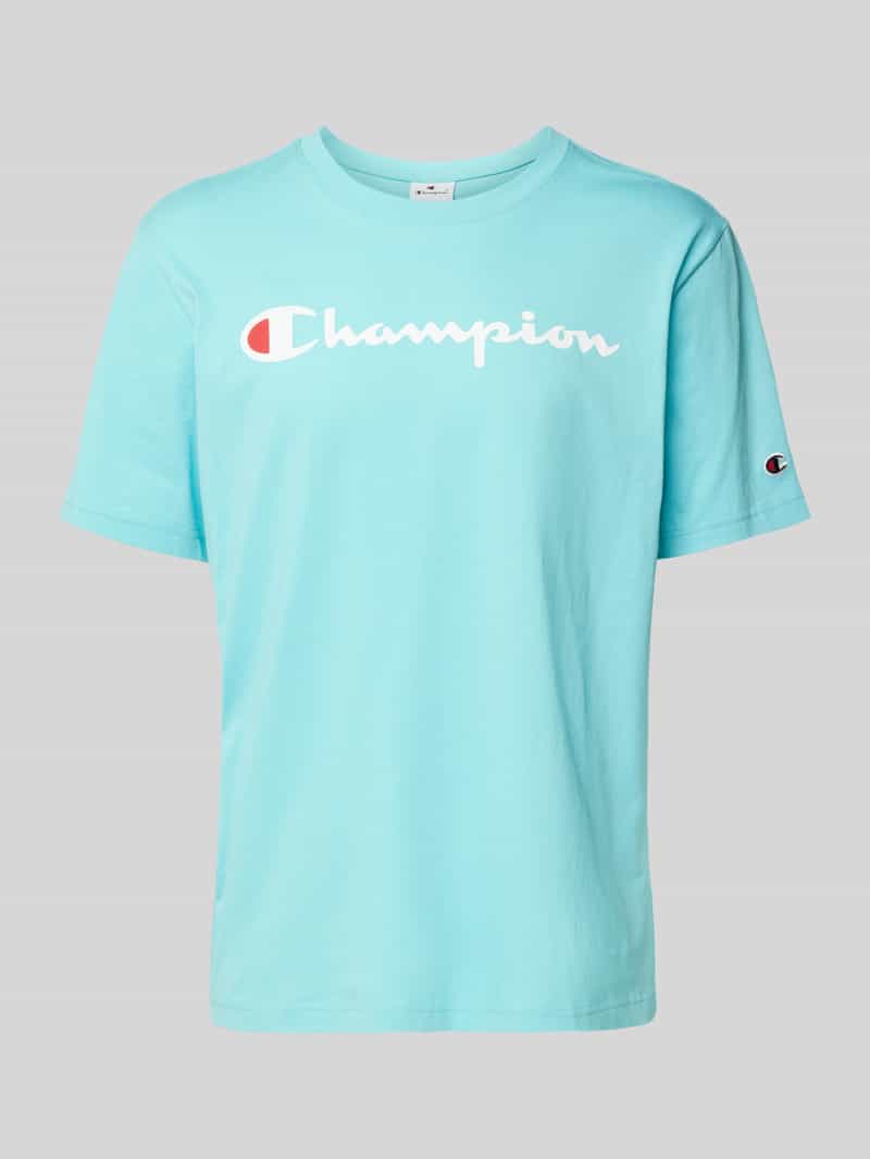 T-shirt z nadrukiem z logo