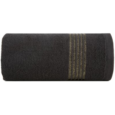 Ręcznik Lilia (11) Czarny 70 x 140 cm