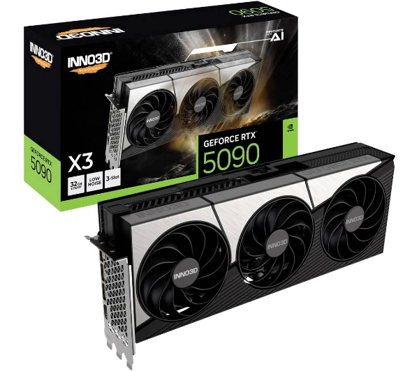 Inno3D GeForce RTX 5090 X3 32GB GDDR7 512bit DLSS 4 N50903-32D7-17593928