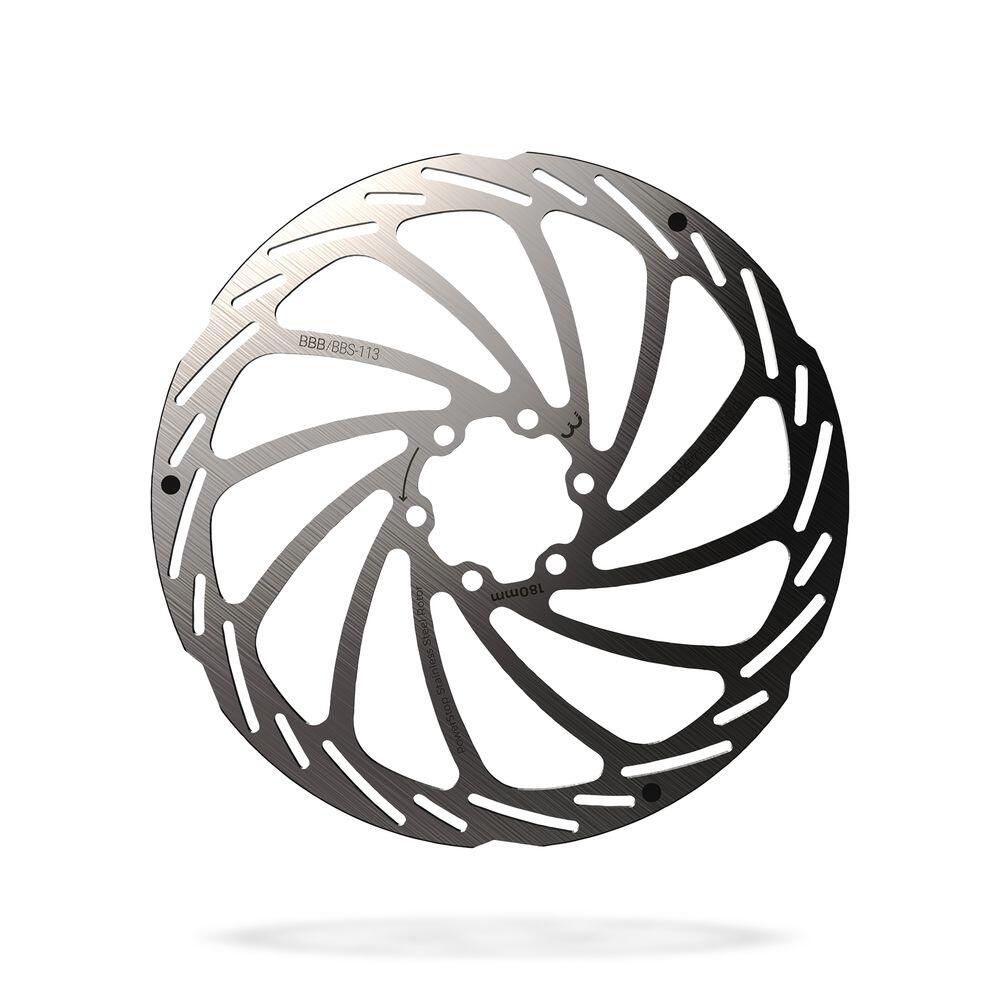 BBB PowerStop BBS-113 Disc Brake Rotor 6-Bolt, srebrny 180mm 2022 Tarcze hamulcowe 2905741301