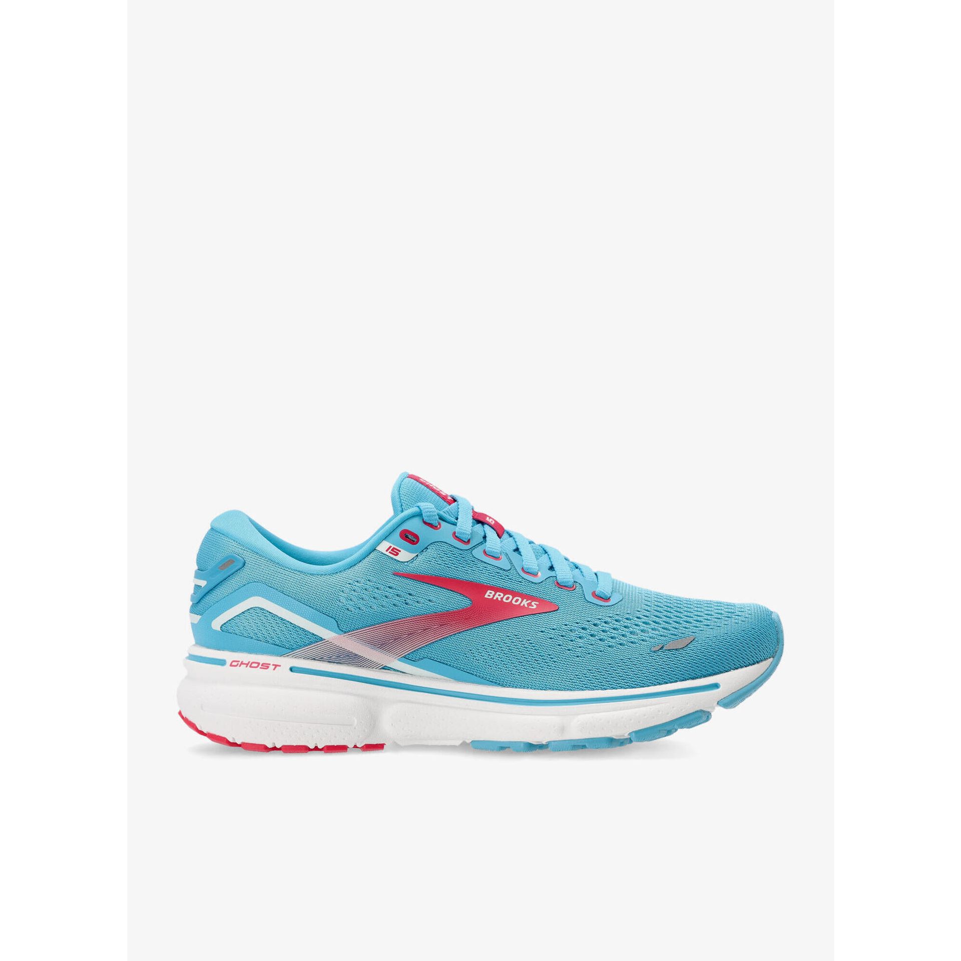 Buty do biegania damskie Brooks Ghost 15 - blue/raspberry/skylight