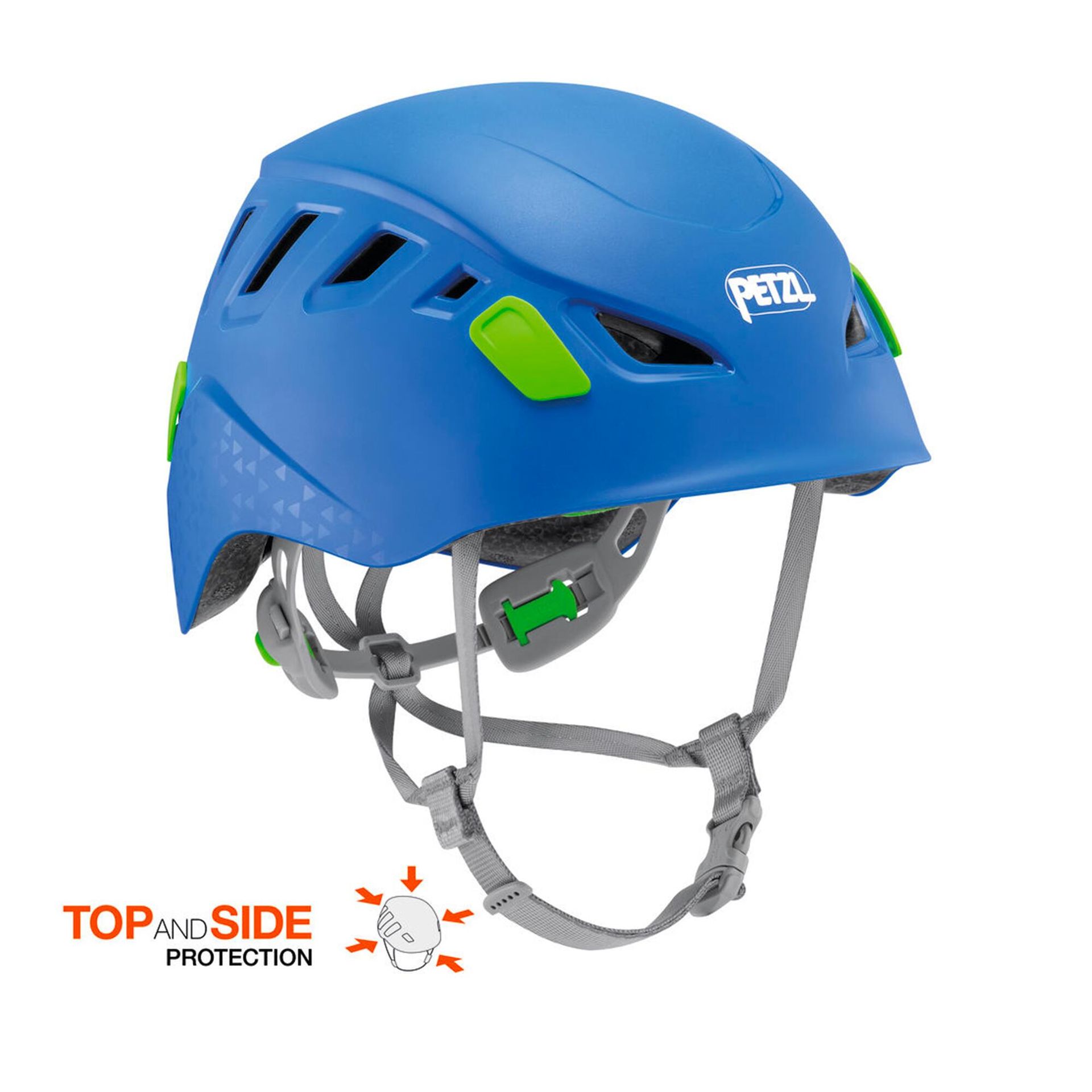 Petzl Picchu Helmet, niebieski 48-58cm 2021 Kaski wspinaczkowe A049AA00