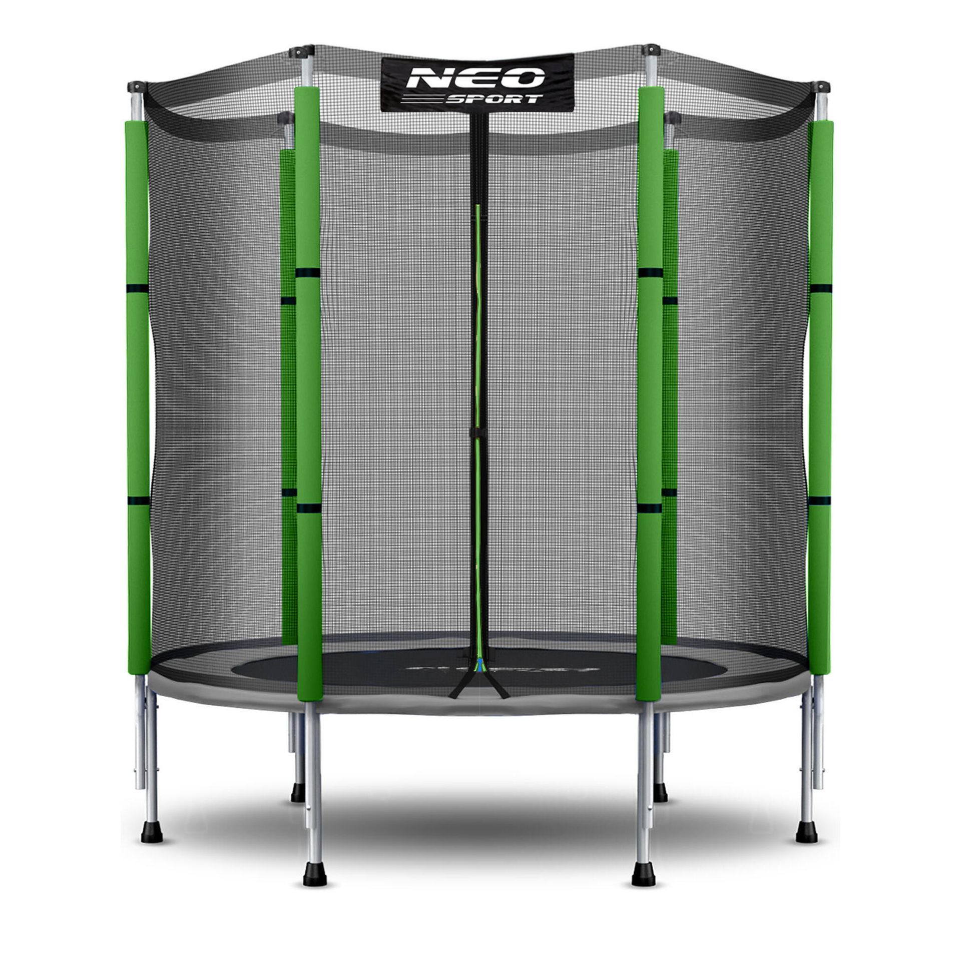 Trampolina NEO-SPORT NS-04Z240F 140 cm