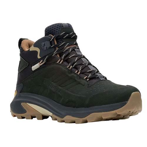 Męskie buty turystyczne Merrell Moab Speed 2 Ltr Mid Wp Rozmiar butów (UE): 42 / Kolor: czarny/brązowy
