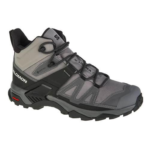 Męskie buty turystyczne Salomon X Ultra 4 Mid Gtx Rozmiar butów (UE): 43 1/3 / Kolor: szary