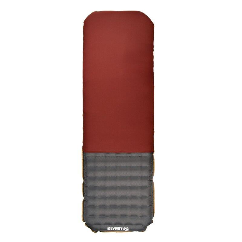Mata turystyczna Klymit Insulated Klymaloft Sleeping Pad Regular - red