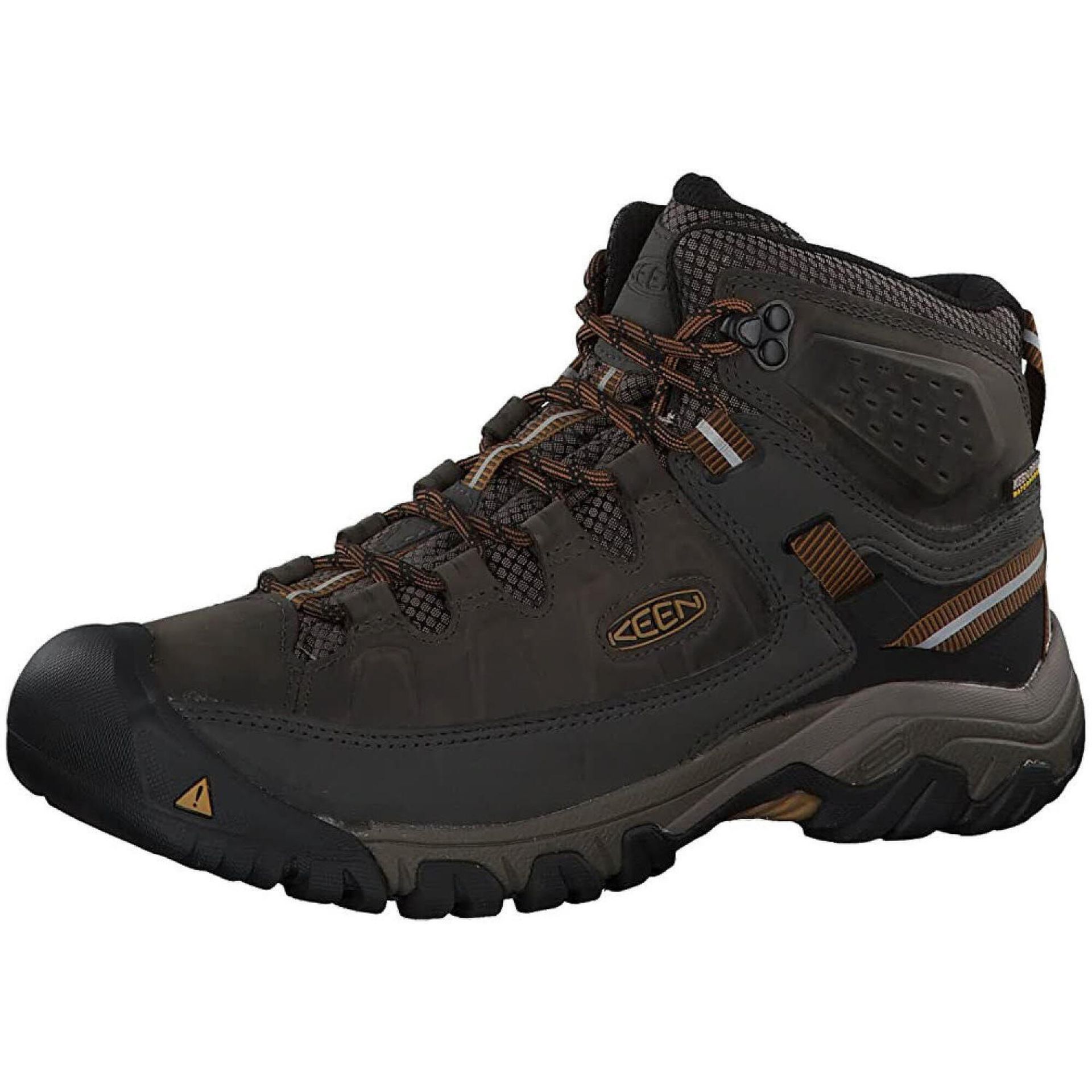Keen buty trekingowe męskie Targhee Iii Mid Wp M Black Olive/Golden Brown 48
