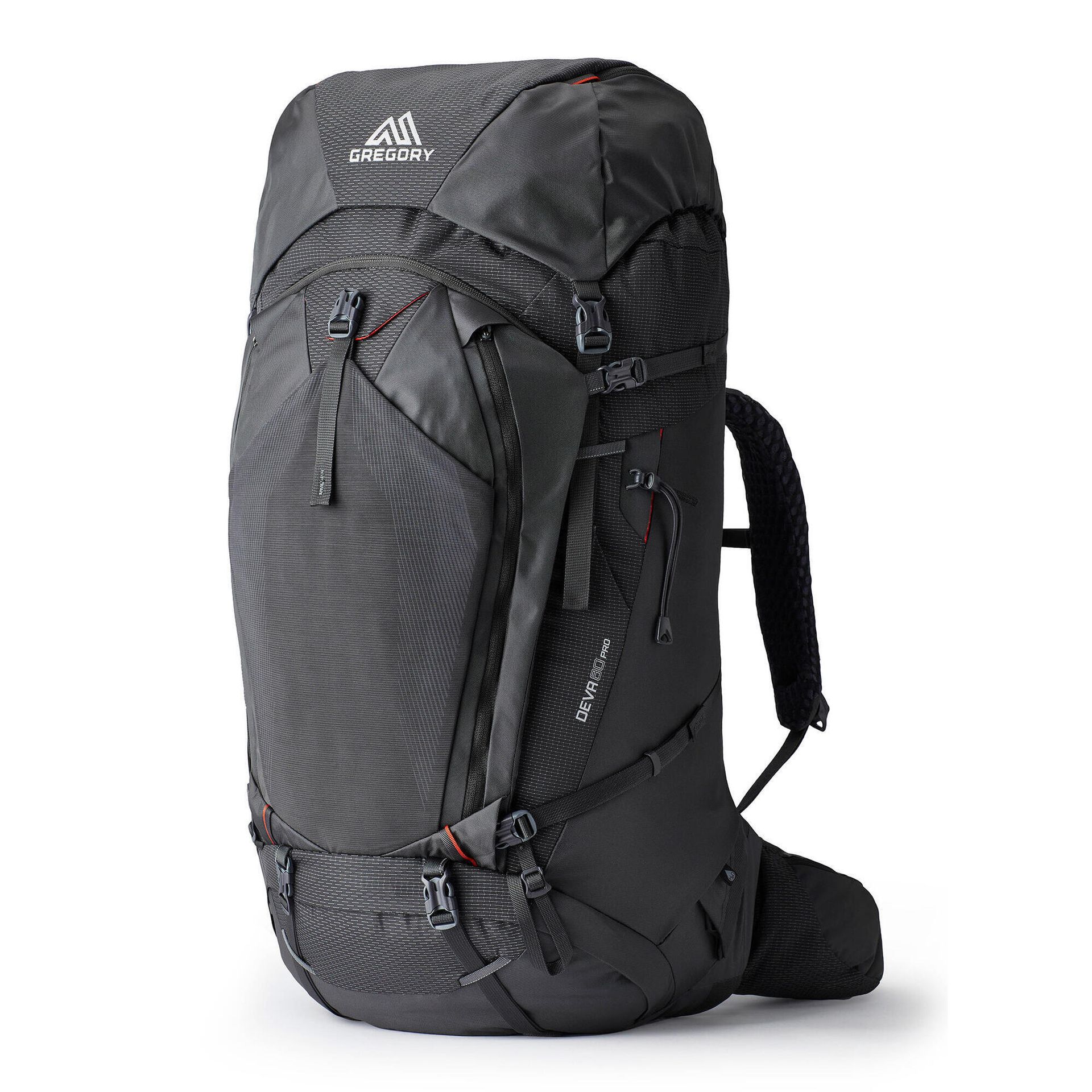 Plecak trekkingowy Gregory Deva 80 Pro damski lava grey Xs