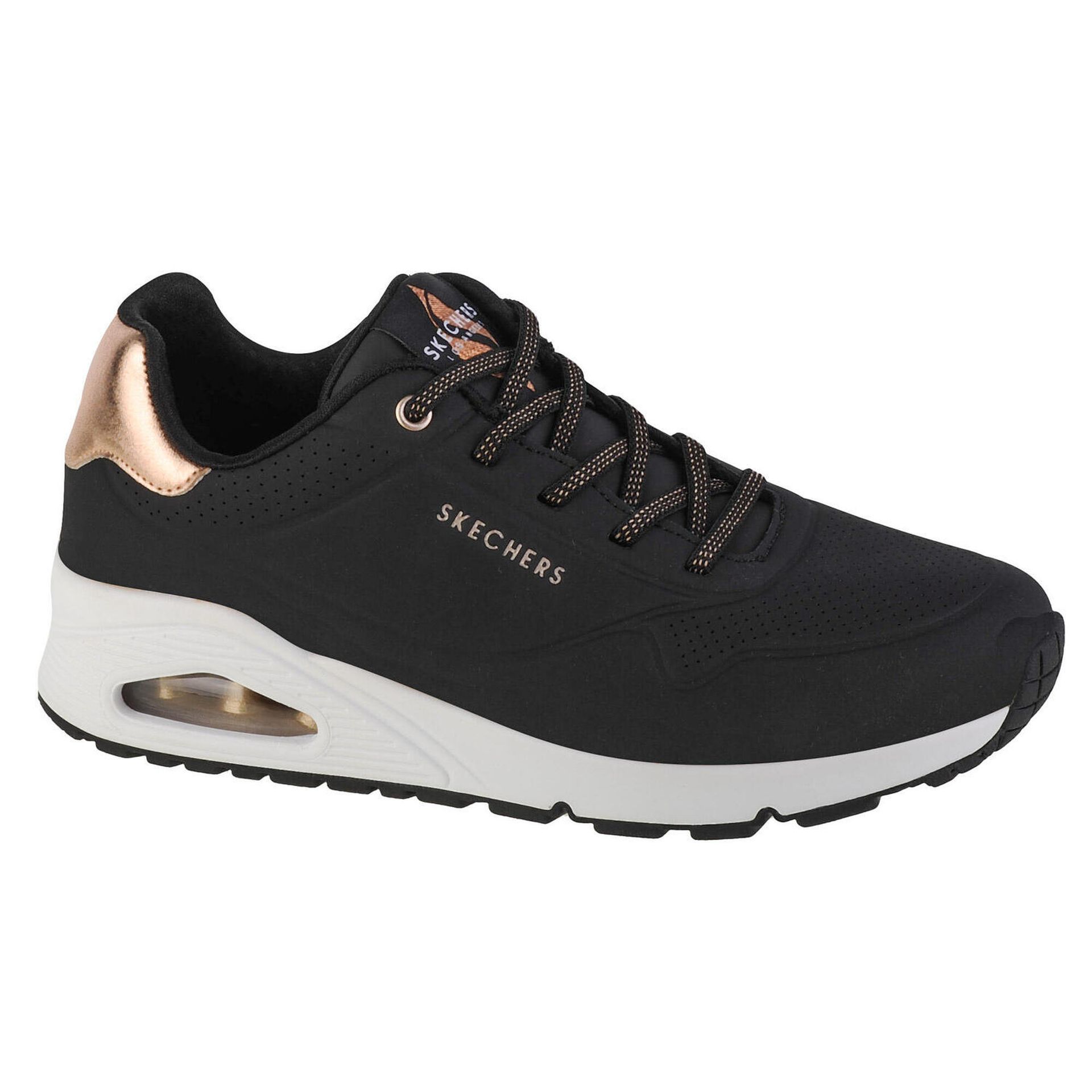 Buty damskie Skechers Uno Shimmer 155196-BLK niskie 35,5