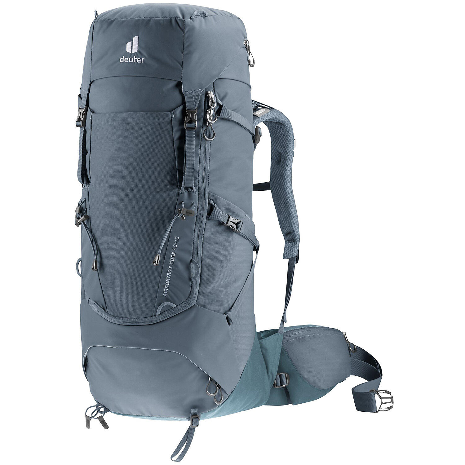 Plecak turystyczny Deuter Aircontact Core 40+10 Kolor: szary/niebieski
