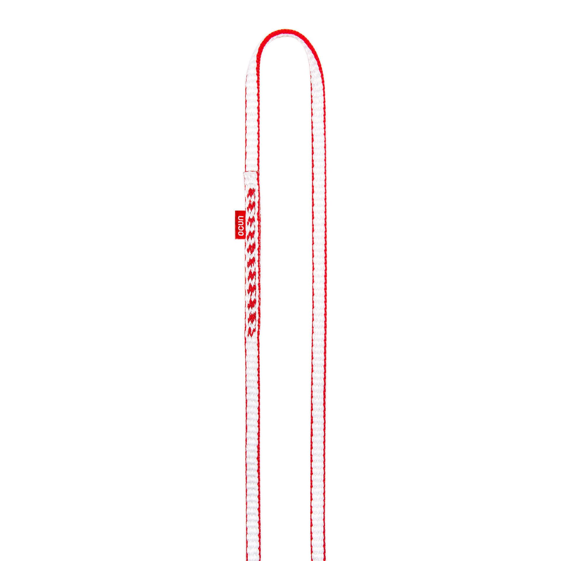 Taśma wspinaczkowa Ocun O-Sling Bio-Dyn 8 mm 30 cm - red