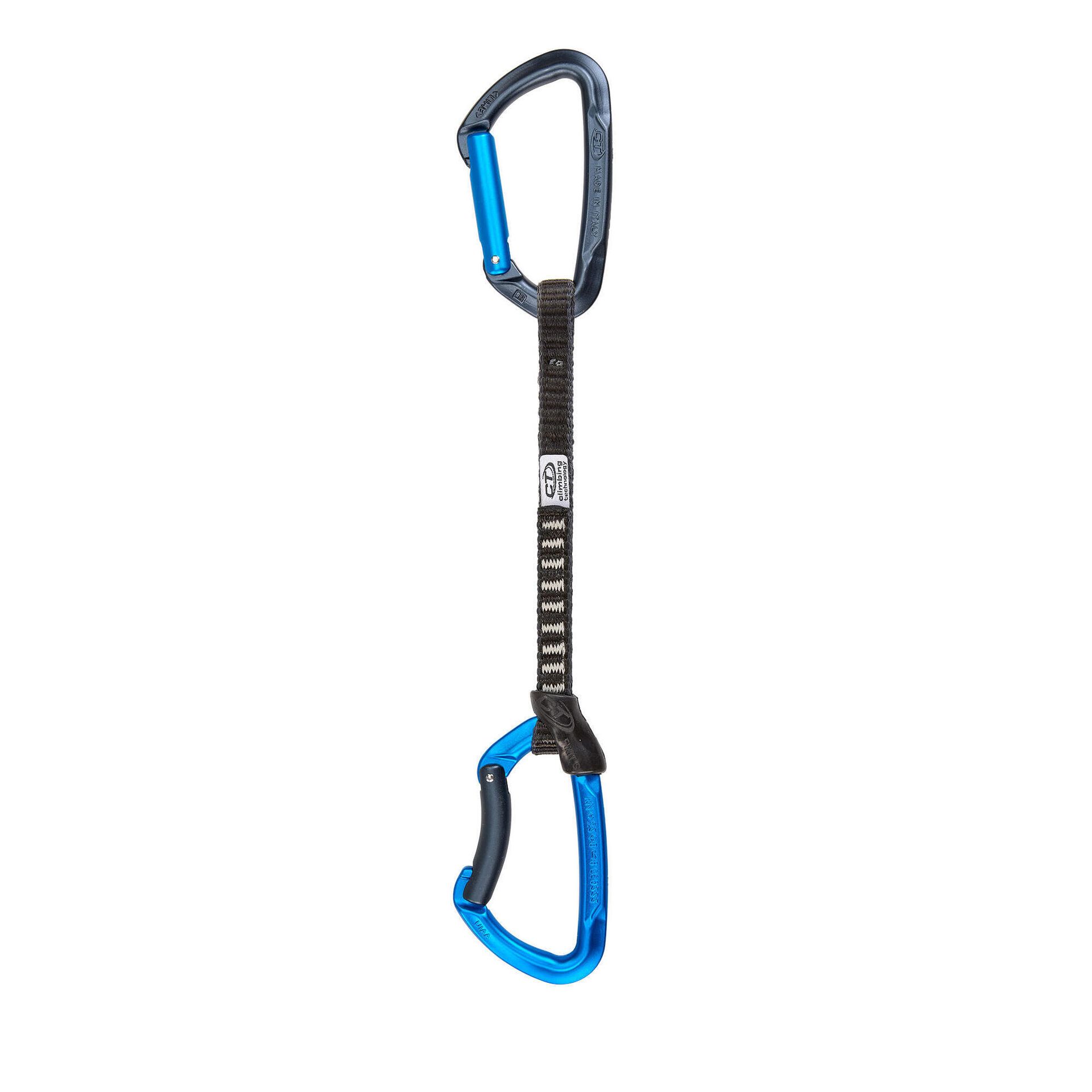 Ekspres wspinaczkowy Climbing Technology Lime B Set DY 17 cm - anthracite/blue
