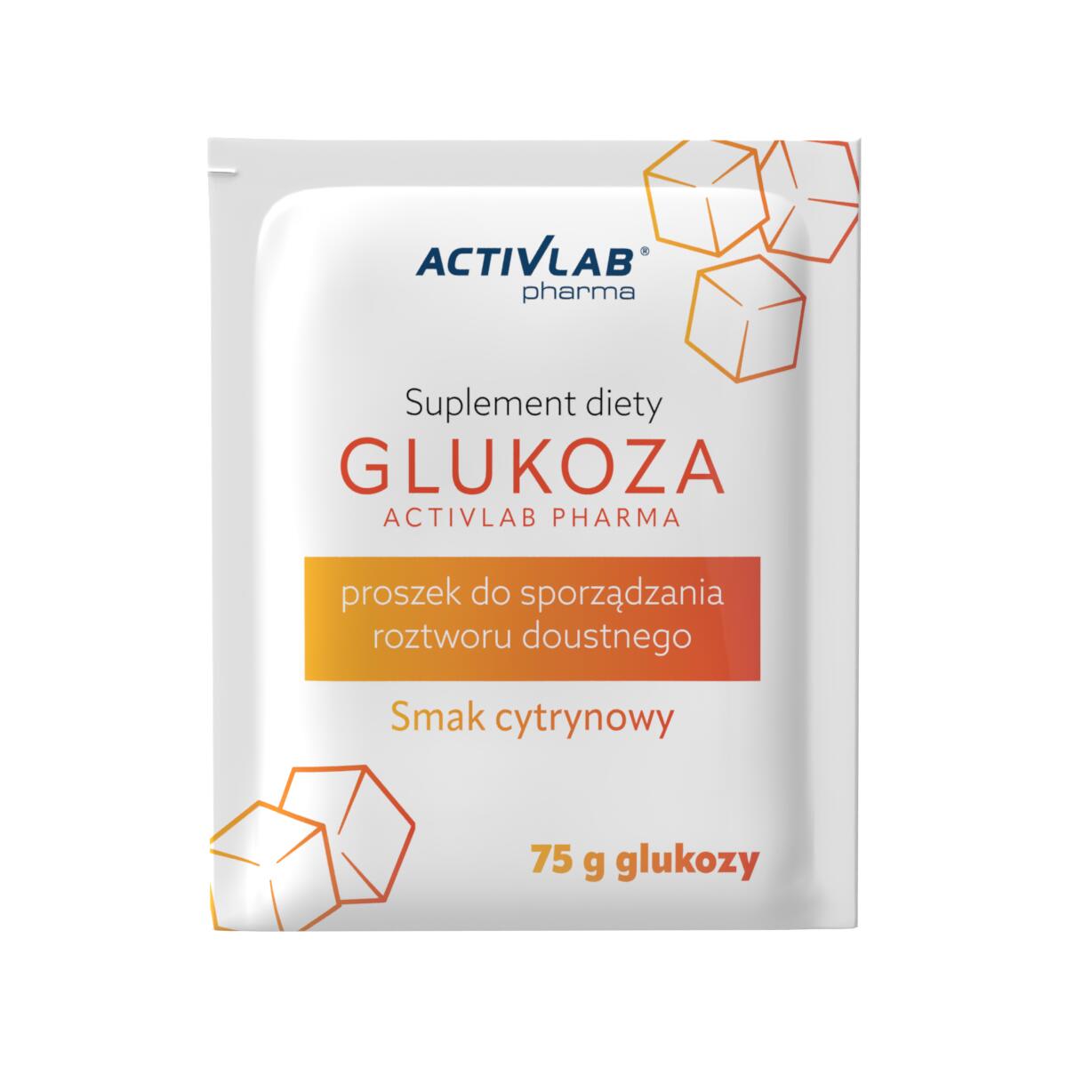 ACTIVLAB Glukoza - cytryna, 75g