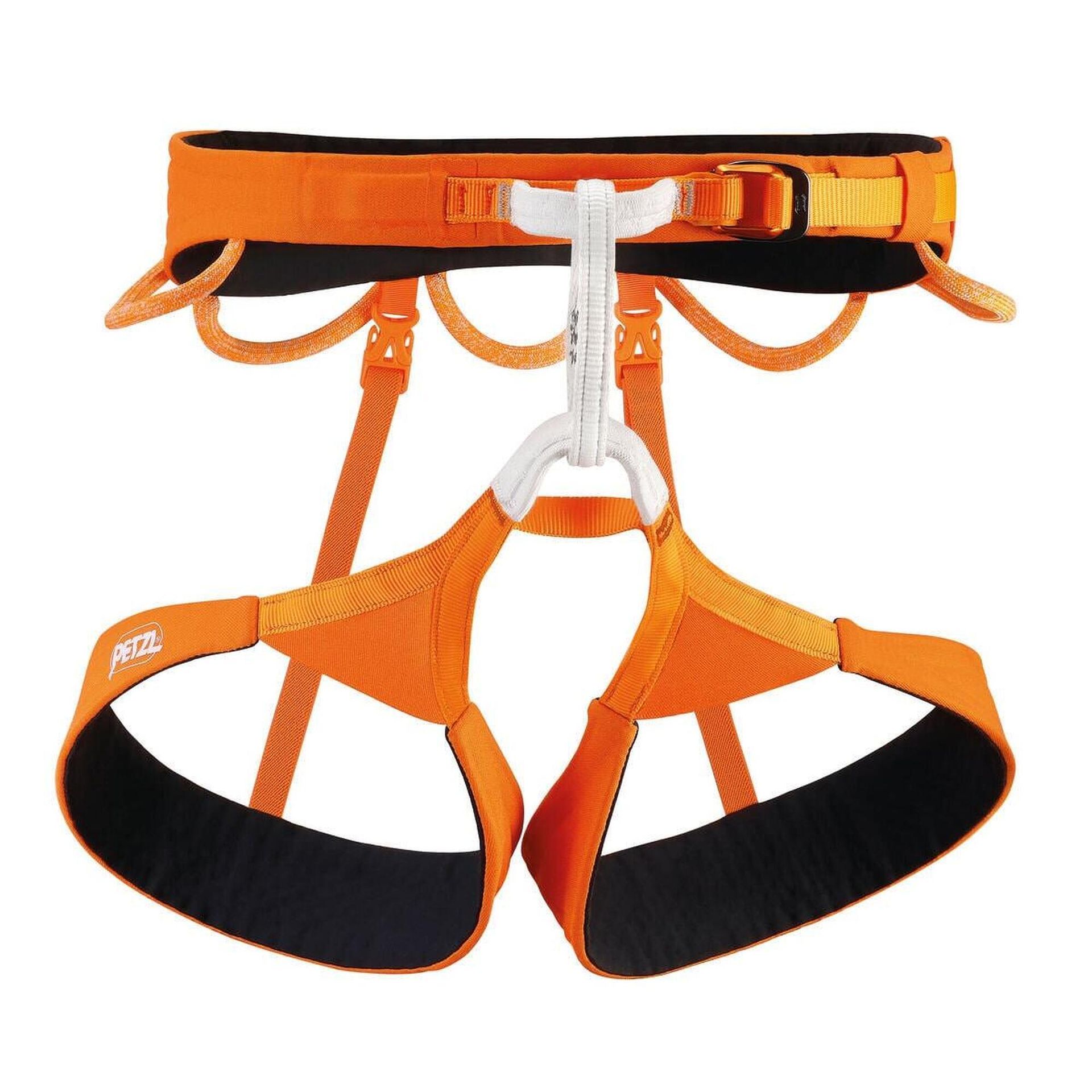 Petzl HIRUNDOS Harness, pomarańczowy XS 2022 Uprzęże biodrowe C036BA00