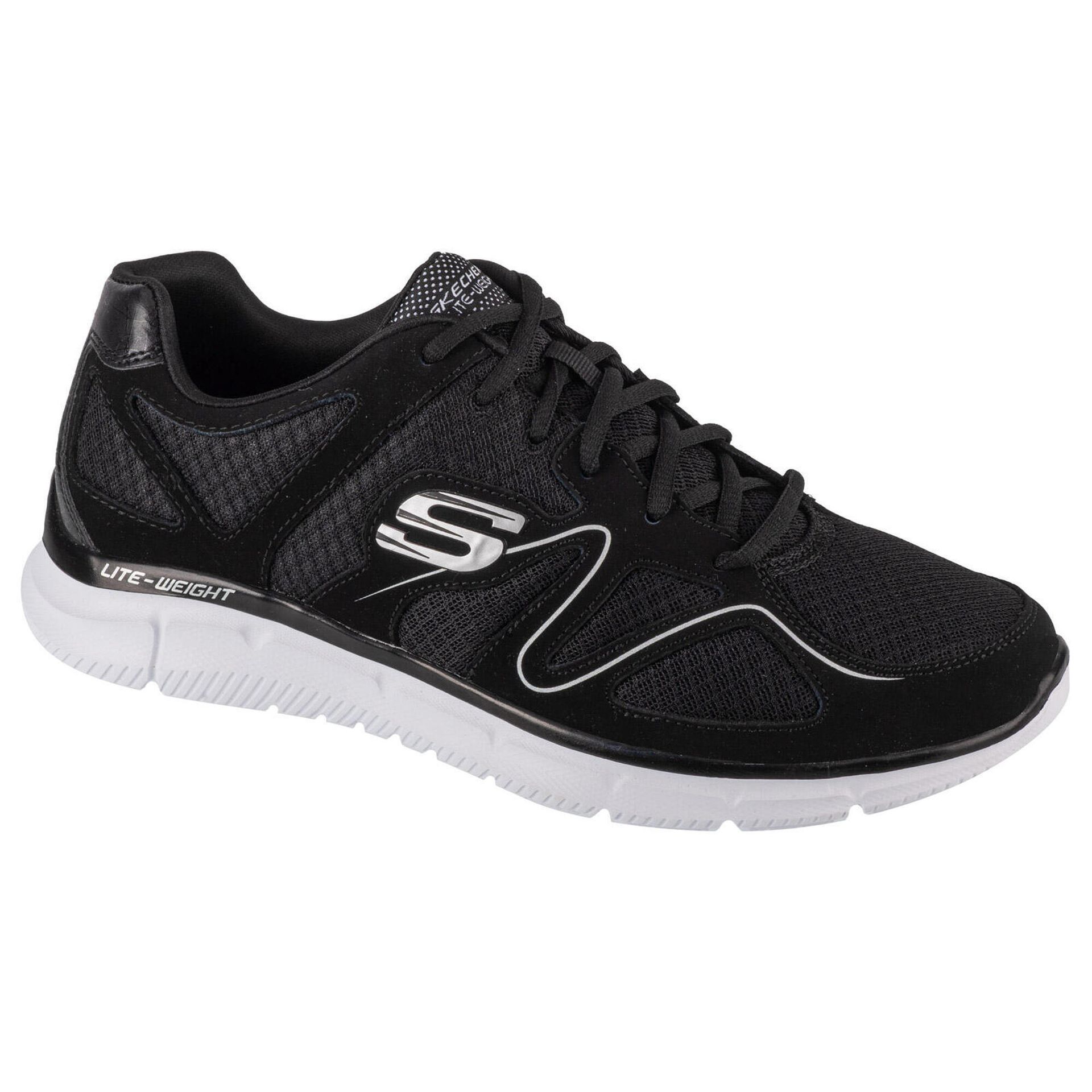 Skechers Buty Męskie Sportowe Satisfaction Flash Czarne 46 Eu