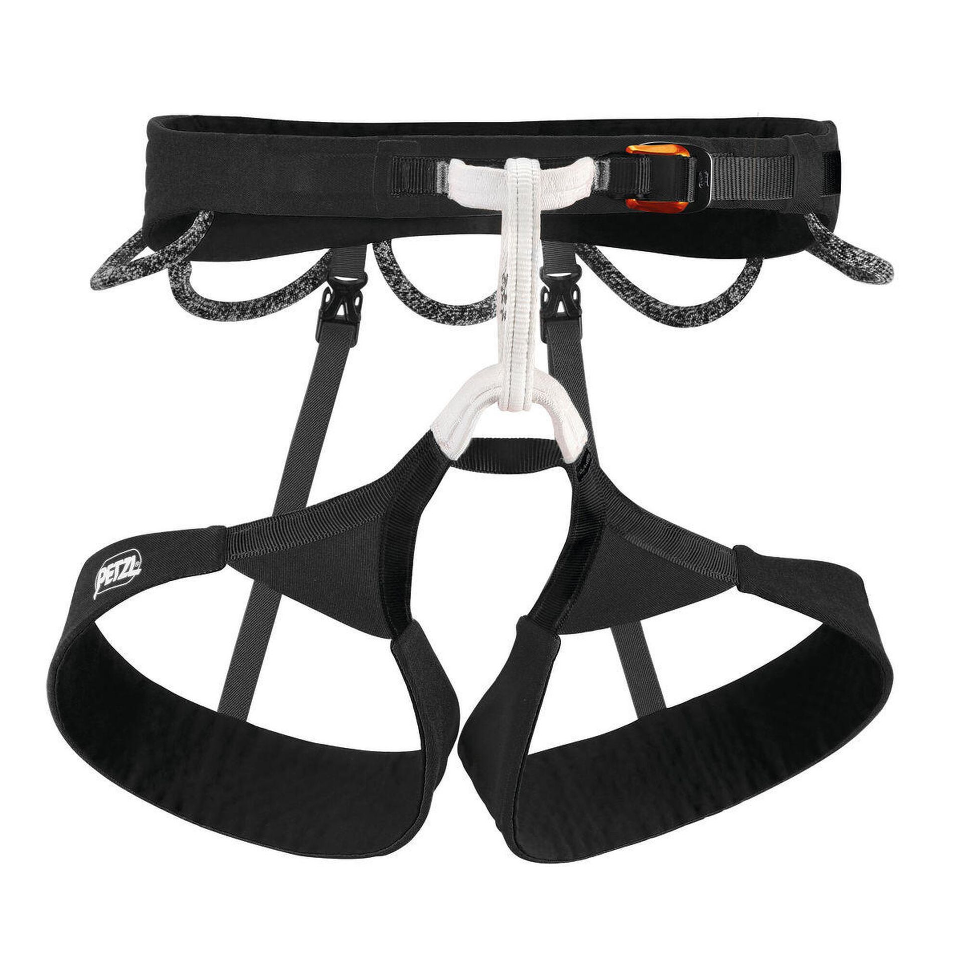 Petzl HIRUNDOS Harness, czarny XS 2022 Uprzęże biodrowe C036CA00