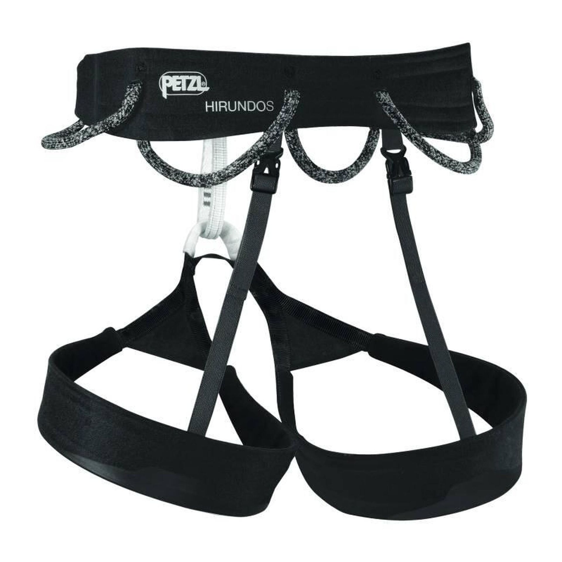 Petzl HIRUNDOS Harness, czarny M 2022 Uprzęże biodrowe C036CA02