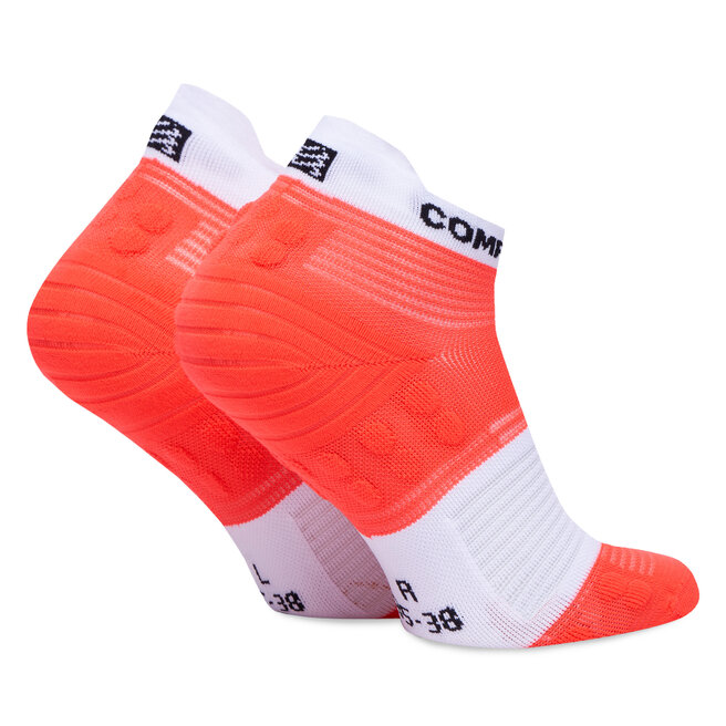 Skarpety Niskie Unisex Compressport Pro Racing V4.0 Run Low XU00047B Pomarańczowy