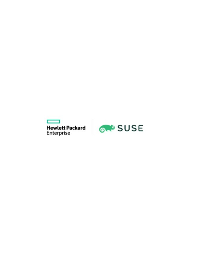 hewlett packard enterprise System operacyjny SUSE Linux Enterprise Server 1-2 gniazd 1-year 24x7 E-LTU S3R56AAE