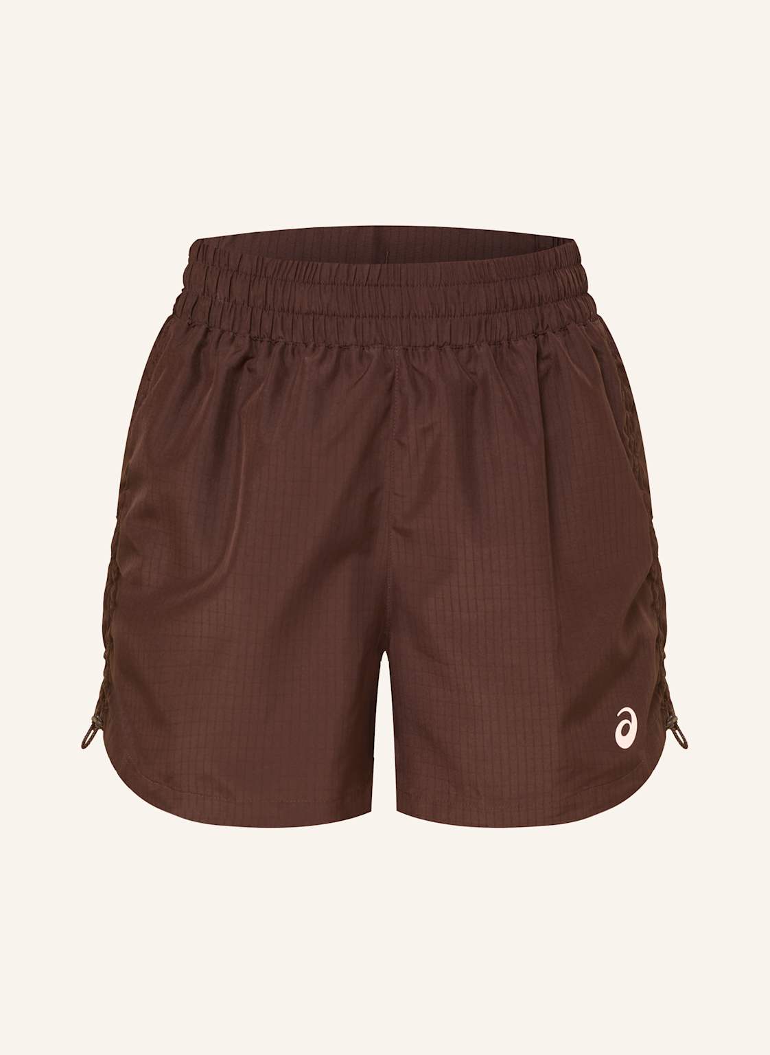 Asics Szorty Do Biegania Nagino Run Adjustable 4in Short braun