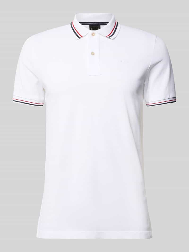 Koszulka polo z wyhaftowanym logo model ‘Piquee’