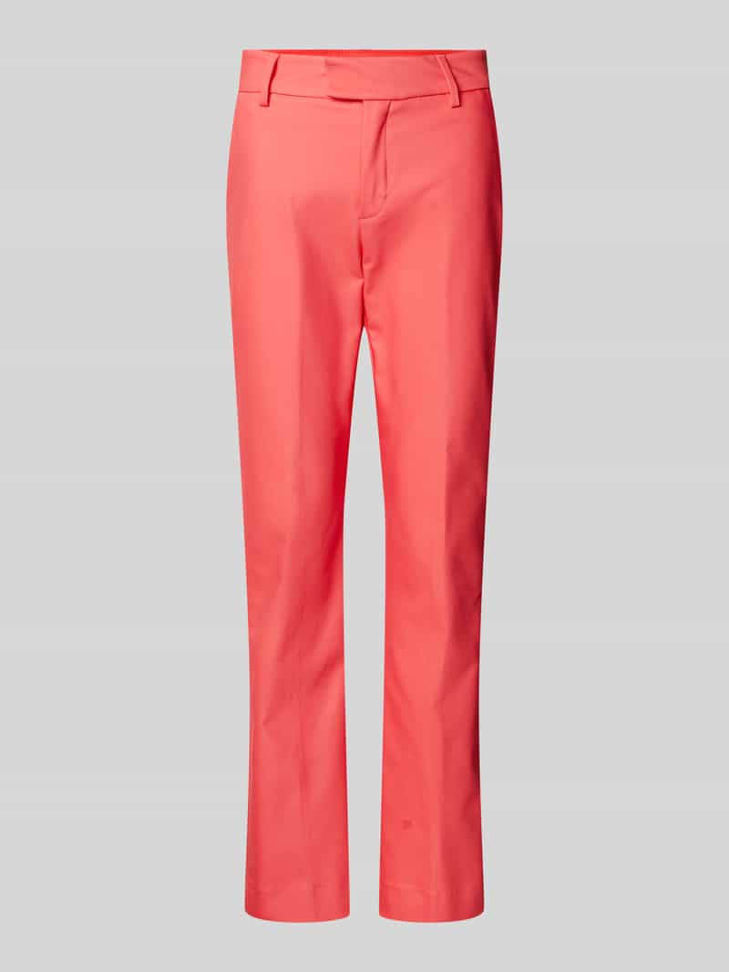 Spodnie materiałowe o kroju slim fit z wpuszczanymi kieszeniami model ‘ELLEN’