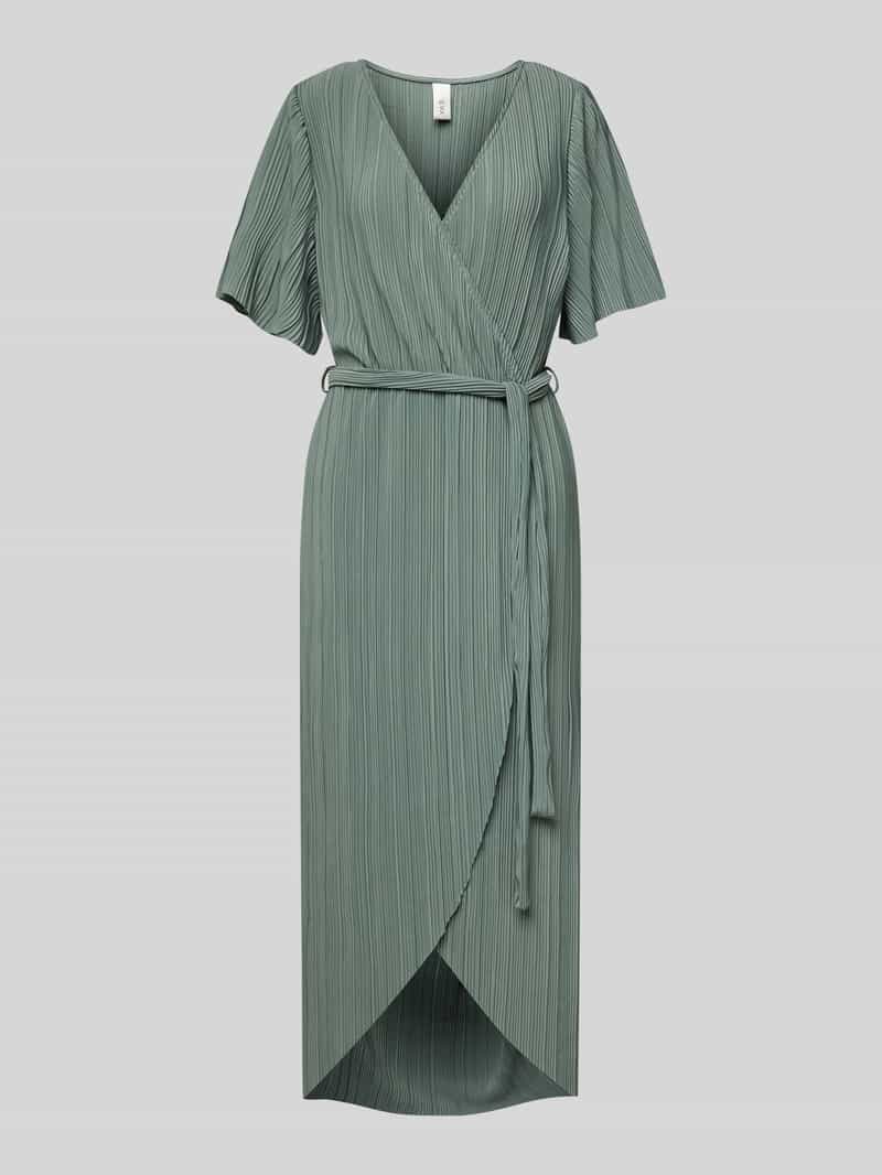 Sukienka koktajlowa w kopertowym stylu model ‘OLINDA’
