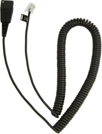 Kabel Jabra QD -> RJ9, spirala 0,5-2 m do telefonów Lucent/Cisco