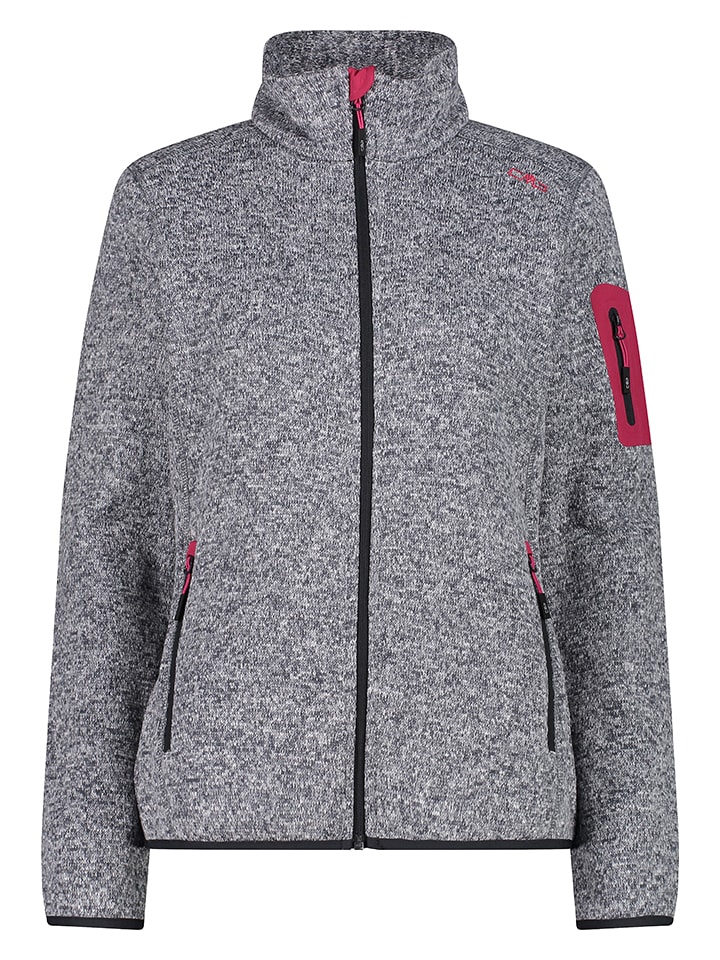 CMP Kurtka polarowa w kolorze szarym