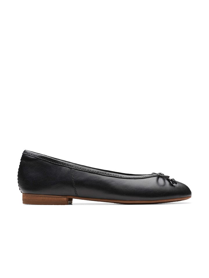 Clarks Skórzane baleriny 