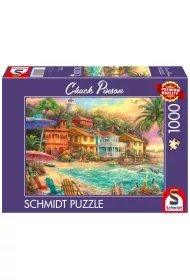 Puzzle PQ 1000 Chuck Pinson Życie na wyspie G3