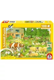 Puzzle PQ 100 Zwierzęta na farmie G3